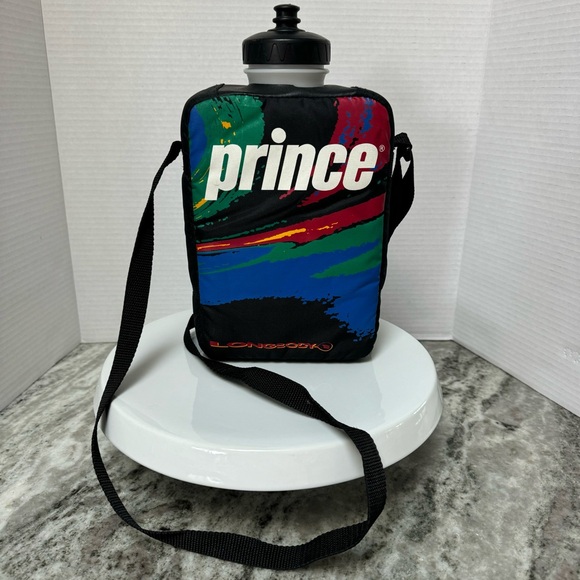 Vintage Prince Tennis Large Canteen Carrying Removable Case Sport Bag - Picture 1 of 12